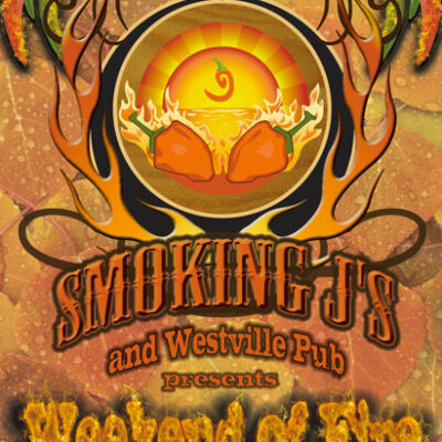 Limited Edition Weekend Of Fire Poster