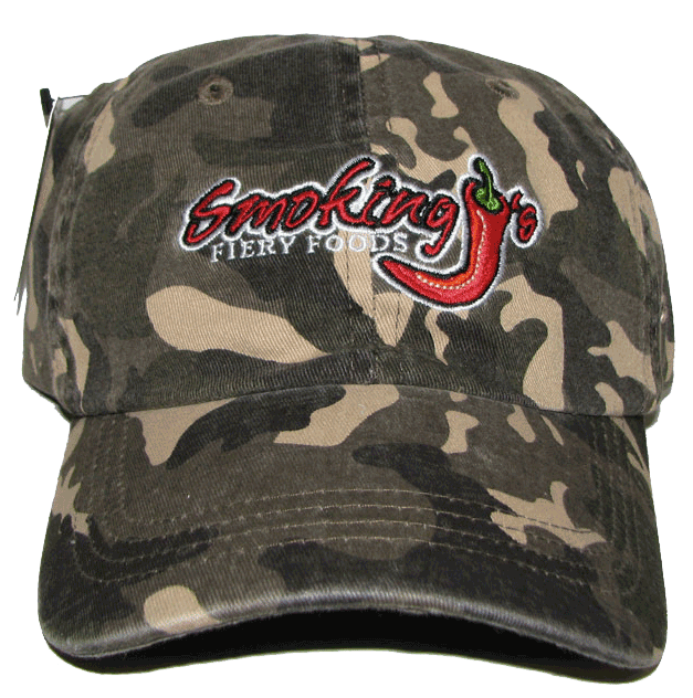 Embroidered Camouflage Hat