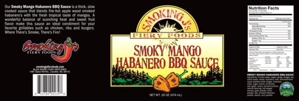 Smoky Mango Habanero BBQ Sauce