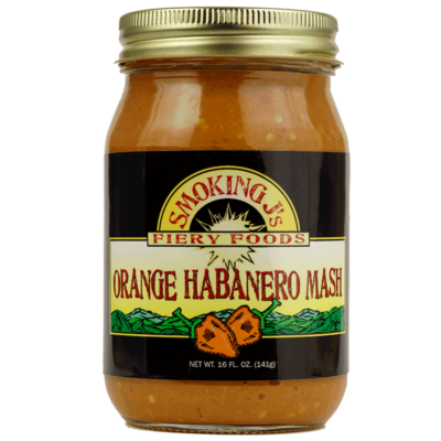 16 oz. Orange Habanero Pepper Mash